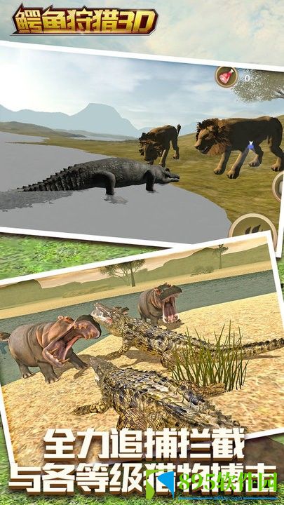 鳄鱼狩猎3D最新版